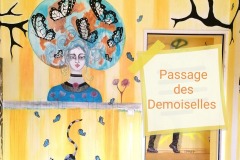 Demoiselle MARIPOSA au Color festival de Paris passage des Demoiselles