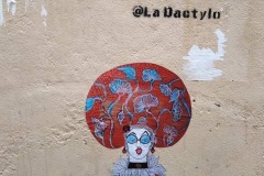 Demoiselle MM rue de la roquette Paris 11ème 2019 Demoiselle la lectrice Art Urbain