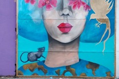 Demoiselle Petit Rat au Rur Graffiti Jam 2023 à Nogent le Rotrou