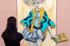 Demoiselle Papesse - Street art et tarot à Marseille
