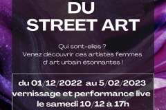 Les Bombes du Street Art galerie Fontaineblow 2022-2023