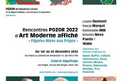 Exposition Rencontres POZOR 2022 d'Art Moderne affiché
