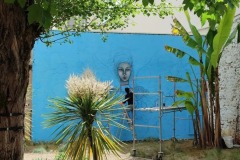 Street art magnac festival 2022 dans le Gers à Eauze