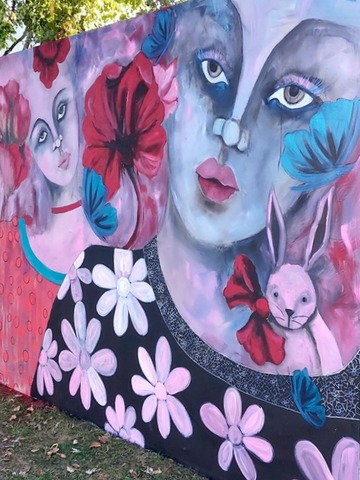 Festival Le Carrousel de l'Art et du Street art Demoiselle Sweet Dream