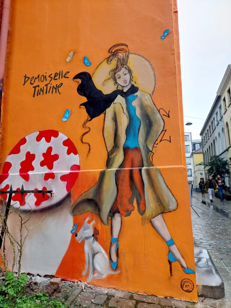 Demoiselle TinTine - Représentation féminine dans l'univers de Tintin à Bruxelles