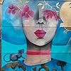 Art RURbain à Nogent le Rotrou : Demoiselle Petit Rat au RUR Graffiti 2023
