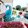 Street art Fresque murale Demoiselle Paonne pour particuliers à Antony