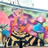 L'art urbain rencontre la nature avec 'Demoiselle Queen of Mushrooms' à Paris