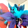 Découvrez une toile murale bleue au cœur de Paris : "Demoiselle Sphynx bleu" apporte sa touche magique à "Les 3 murs".